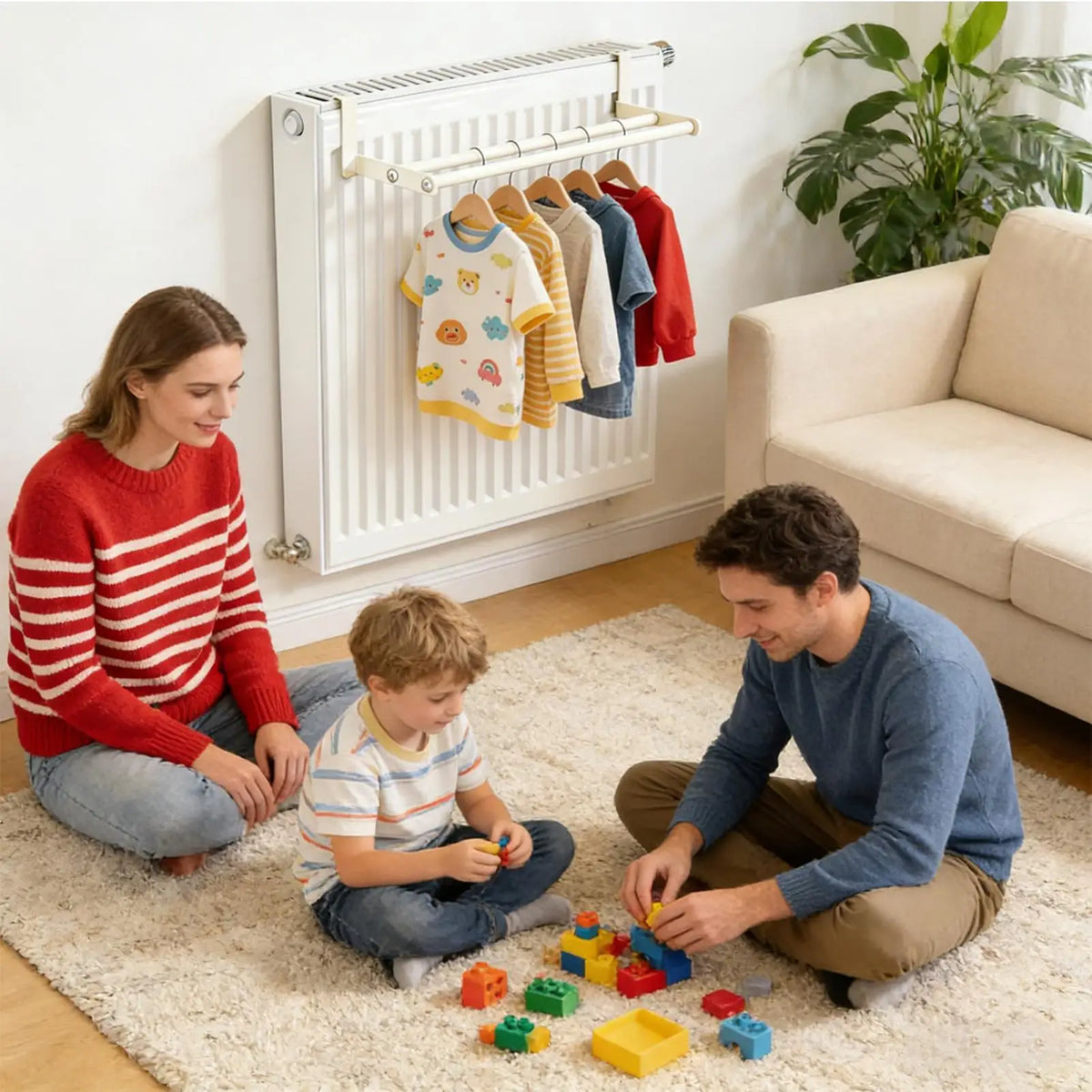 Varal de Roupas Montado na Parede, Suporte para Toalhas de Alta Resistência, Economizador de Espaço, Varal de Roupas para Quarto e Closet