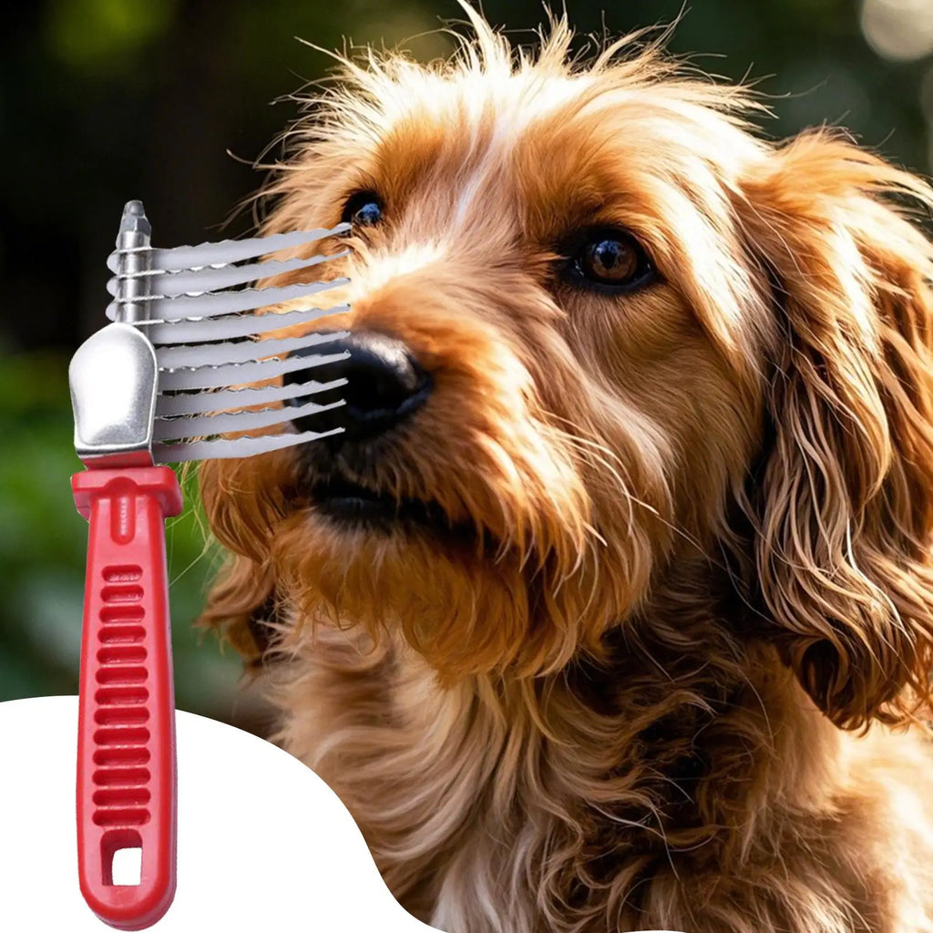 Escova Desembaraçadora para Pets, Escova de Tosa para Remoção de Pelos, Escova Suave para Desembaraçar Pelos, Ferramentas para Gatos, Uso Interno e Externo