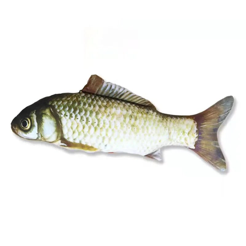 20cm gato favor peixe brinquedo de pelúcia travesseiro simulação peixe gato brinquedo animal de estimação treinamento interativo mastigar brinquedo suprimentos para animais de estimação
