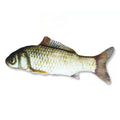 20cm gato favor peixe brinquedo de pelúcia travesseiro simulação peixe gato brinquedo animal de estimação treinamento interativo mastigar brinquedo suprimentos para animais de estimação