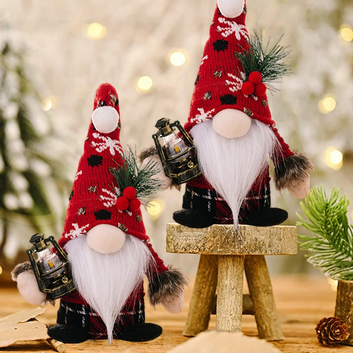 Gnome natal boneca sem rosto ornamento feliz natal decorações para casa 2024 navidad natal cristmas presente de natal ano novo 2025