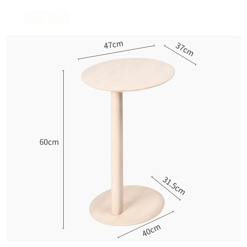 Momo mesa lateral de madeira maciça pequena mesa de centro cabeceira sofá lateral mini pequeno criativo varanda quarto design simples mesa de canto