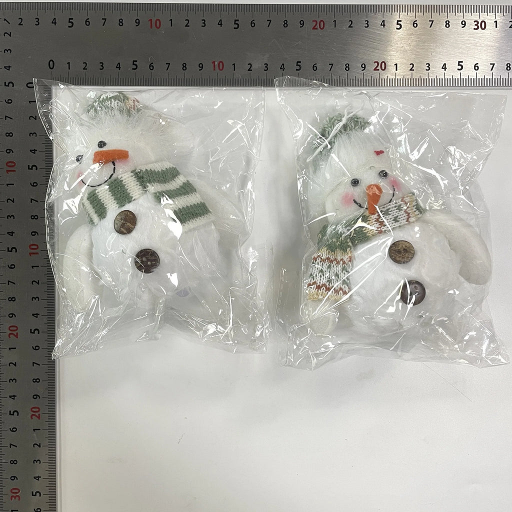 Boneco de neve de pelúcia com luzes de Natal, decoração de mesa de Natal, para uso interno, artigos para festas de Natal, presente.