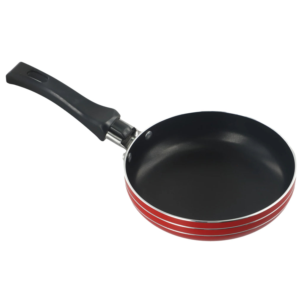 Mini frigideira de aço antiaderente, frigideira, panela para panelas, ferramentas de cozinha, ovos de fritar, cozinhar, 12cm, 14cm, 16cm Kasa & Pet Store