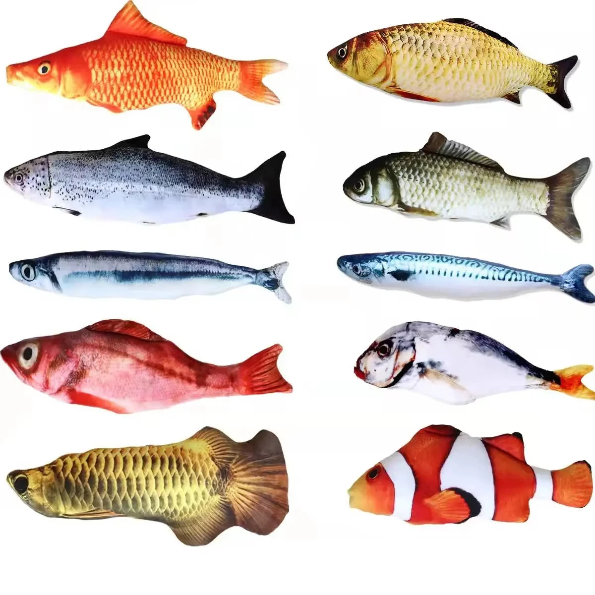 20cm gato favor peixe brinquedo de pelúcia travesseiro simulação peixe gato brinquedo animal de estimação treinamento interativo mastigar brinquedo suprimentos para animais de estimação