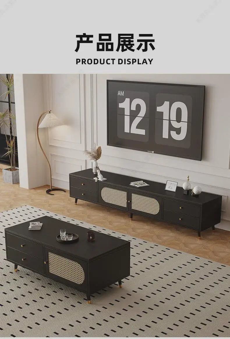 Design italiano suporte de tv com gavetas beleza única sala de estar suporte de tv minimalista premium meuble de rangement móveis para casa