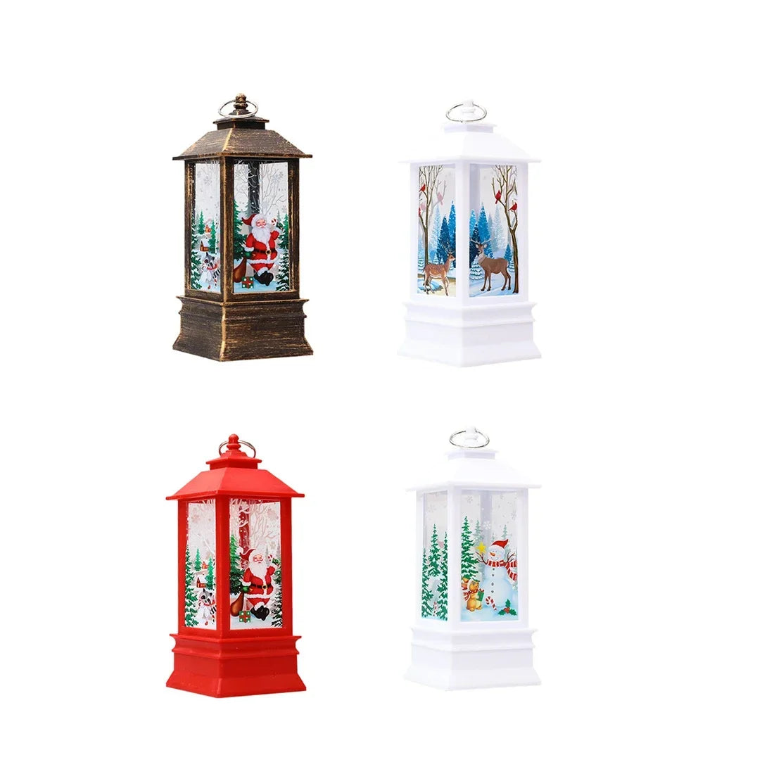 Natal santa lanterna luzes de vento feliz natal decoração para casa natal navidad 2022 ornamentos de natal presentes ano novo 2023