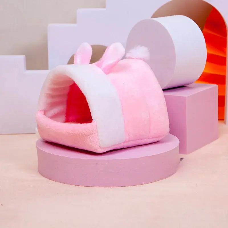 Animais de estimação inverno calor algodão ninho hamster pequeno suprimentos para animais de estimação confortável calor envoltório ninho hamster casa cama de algodão Kasa & Pet