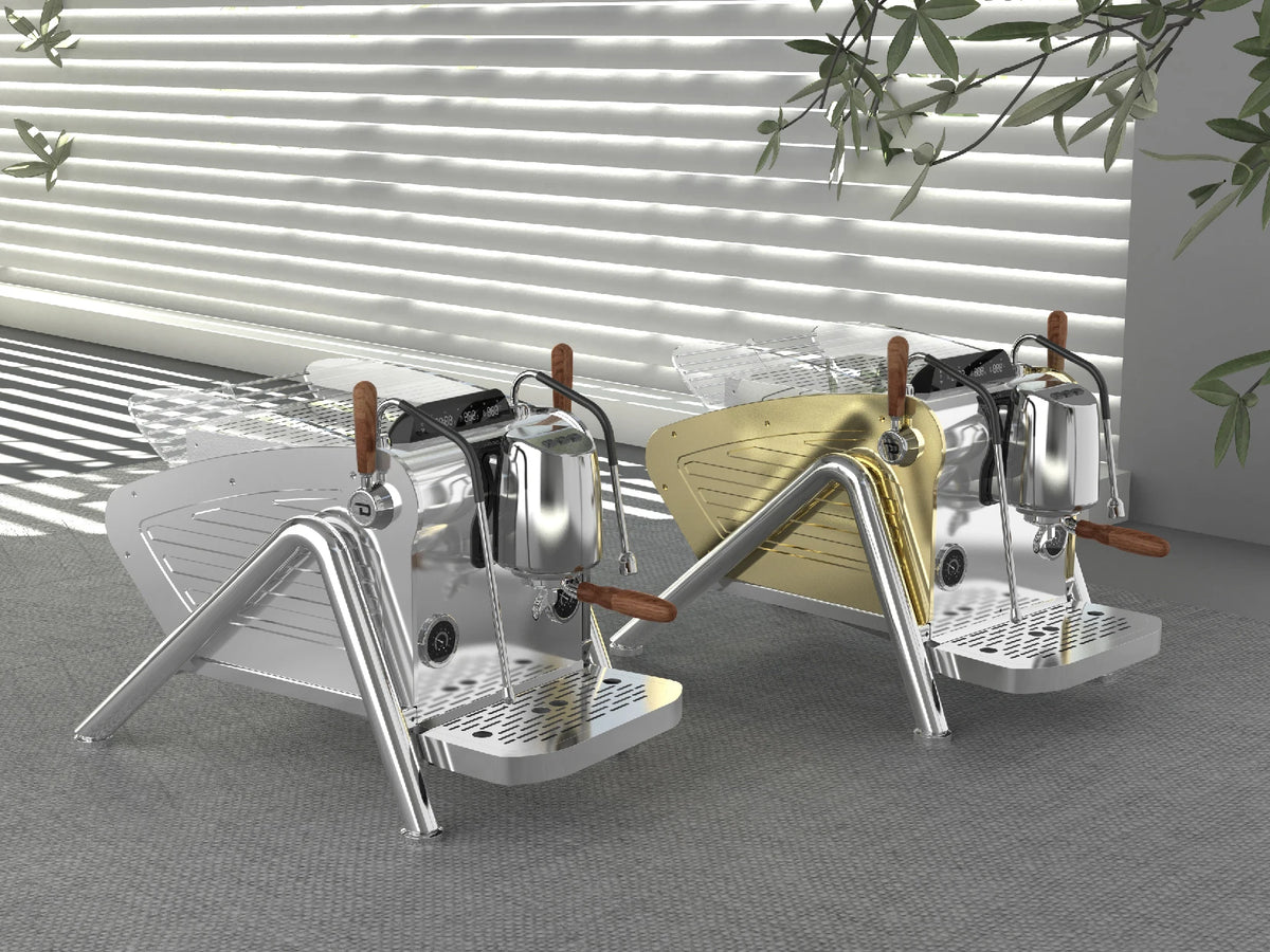 Cafeteira comercial de aço inoxidável com concentração totalmente automática