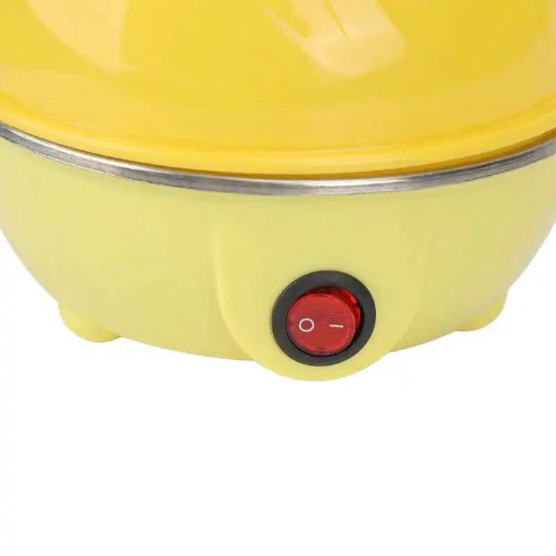 Fogão de Ovos Elétrico com Capacidade de 7 Ovos, Desligamento Automático, Mini Pequeno Almoço, Caldeira Rápida de Ovos, 350W