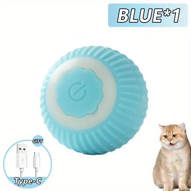Brinquedo para Cães, Bola Automática para Passeio, Alivia o Tédio, Brinquedo Elétrico Inteligente para Cães, Resistente a Mordidas, Treinamento de Filhotes Kasa & Pet