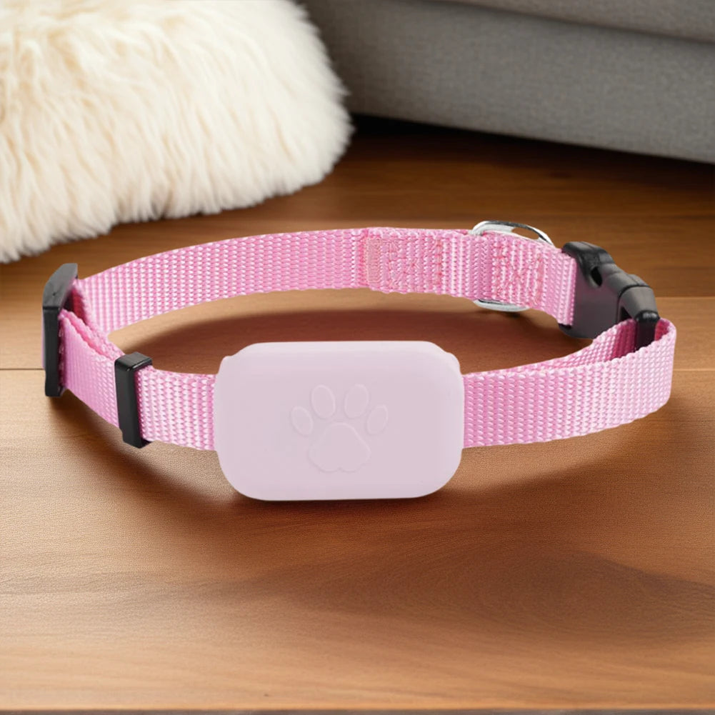 Rastreador GPS para animais de estimação com coleira ajustável Rastreador de cães Localizador inteligente de animais de estimação Rastreador de gatos para cães e gatos