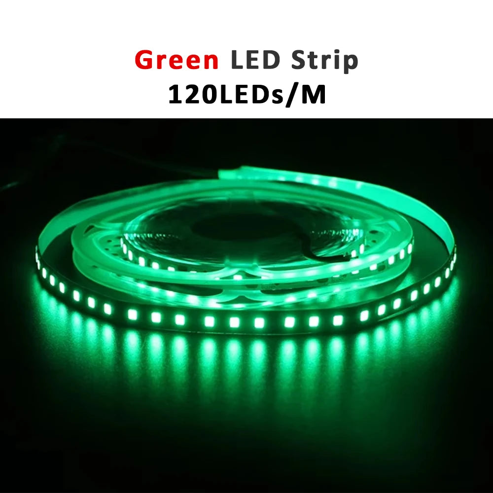 Fita de LED 12V 5m SMD 2835 5mm 8mm, Fita Flexível para Iluminação Decorativa Interna Kasa & Pet
