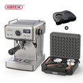 Hibrew 20bar semiautomática máquina de café expresso temperatura ajustável 58mm portátil frio/quente cafeteira metal caseh10a