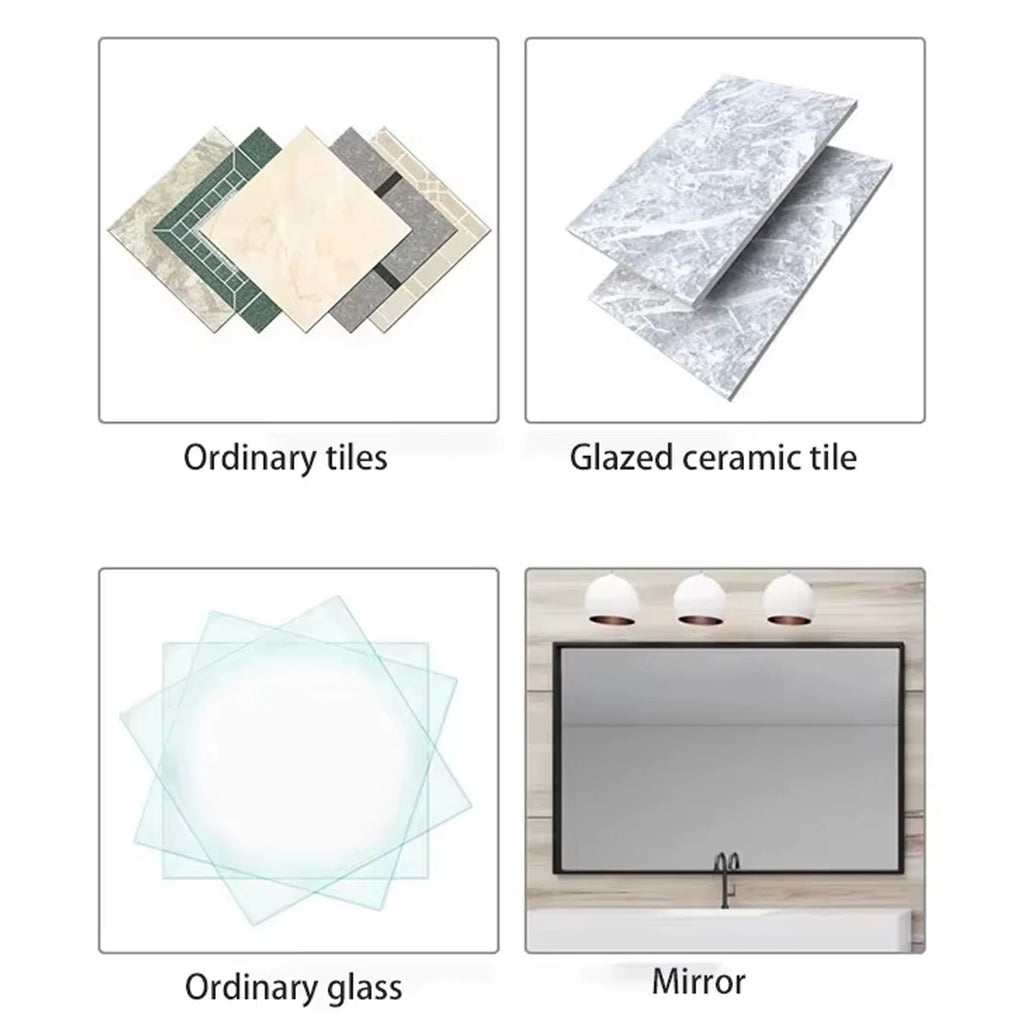 Cortador Manual de Azulejos e Vidros com Cabeça de Corte de Diamante, Adequado para Cortar Vidros Grossos, Cerâmicas Esmaltadas e Espelhos.