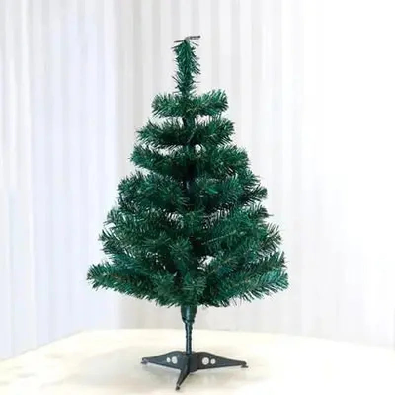Árvore de Natal artificial, verde e rosa, modelo clássico, com suporte de plástico, acessórios de decoração natalina, presente.