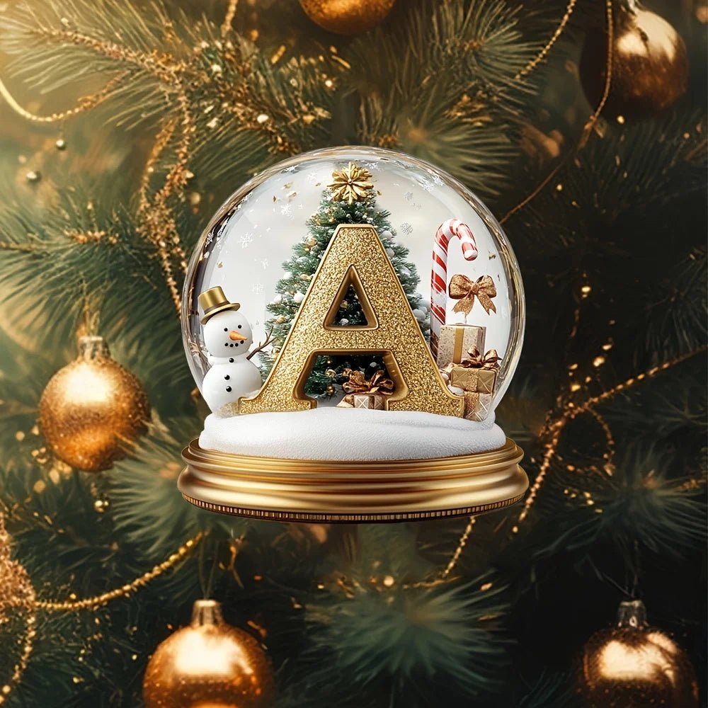 Decorações de árvore de natal letras mistas ornamento de mesa família retrato decoração fazenda férias decoração de mesa acrílico