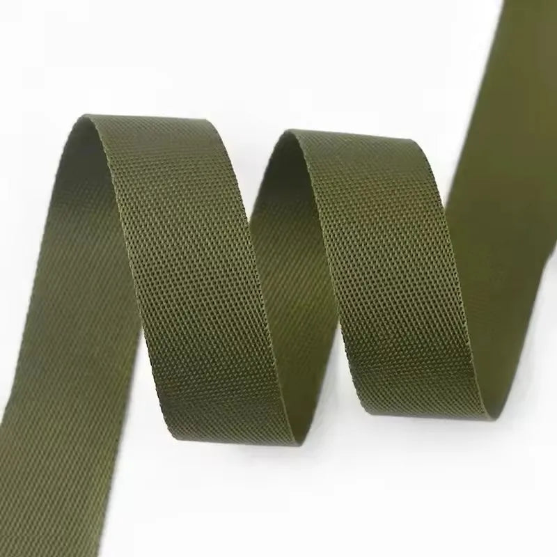 Fita de Nylon de 5M 20/25/32/38/50mm para Alça de Mochila, Coleira de Pet, Cinto de Segurança, Fita Decorativa