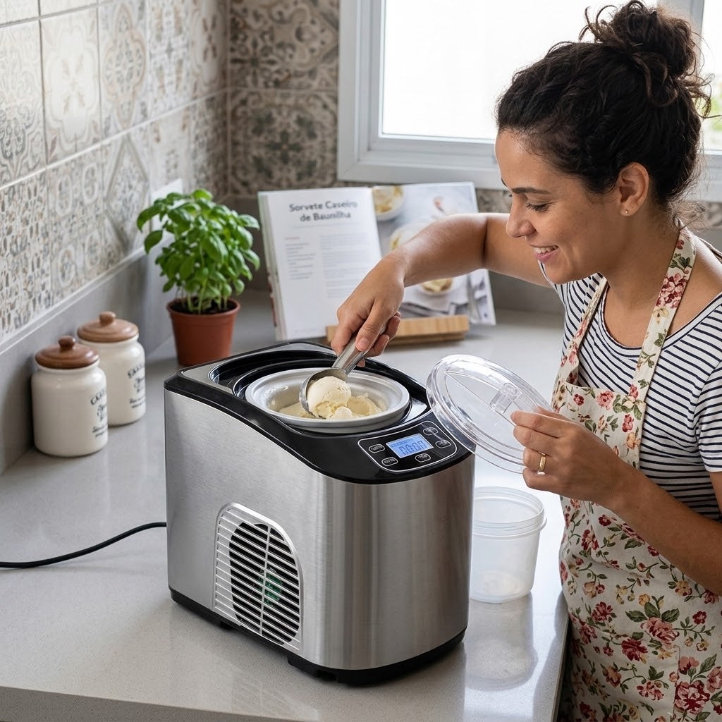 220v 140w inteligente automático comercial máquina de sorvete macio duro termostato ajustável manter frio máquina de gelato doméstico Kasa & Pet